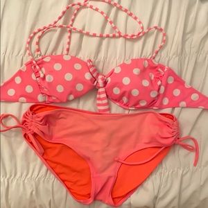 VS Pink Polka Dot Bikini